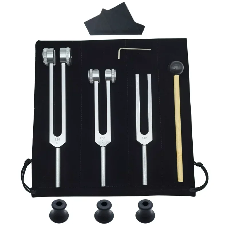 Yoga Fitness Outfit - 3PCS Tuning Fork Set 128 256