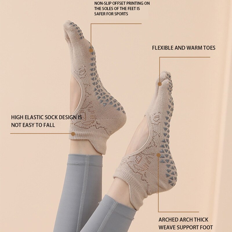 Women Yoga Toe Socks High Qual - огляд і ціна Yoga Dance & Fitness Center Llc