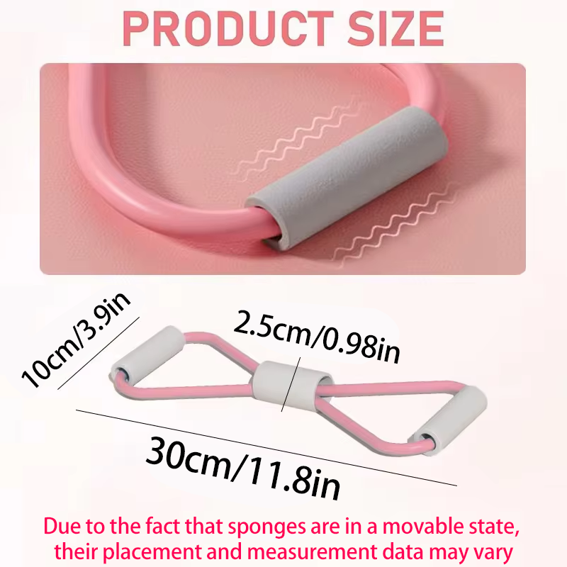 1Pcs Home Gym Elastic Band Por - огляд і ціна Figure 8 Resistance Band