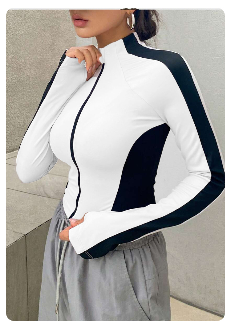 Yoga Clothes Stand Up Collar J - огляд і ціна Yoga Fitness Yoga