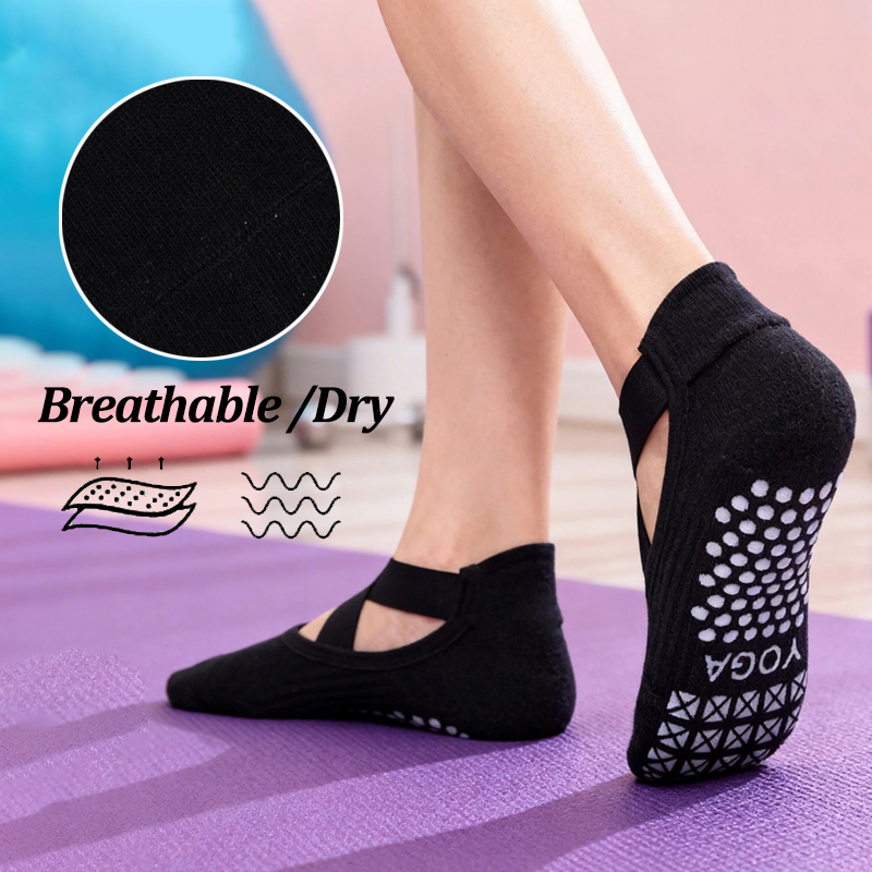 Women Non-Slip Yoga Socks Sili - огляд і ціна Yoga Dance & Fitness Center Llc
