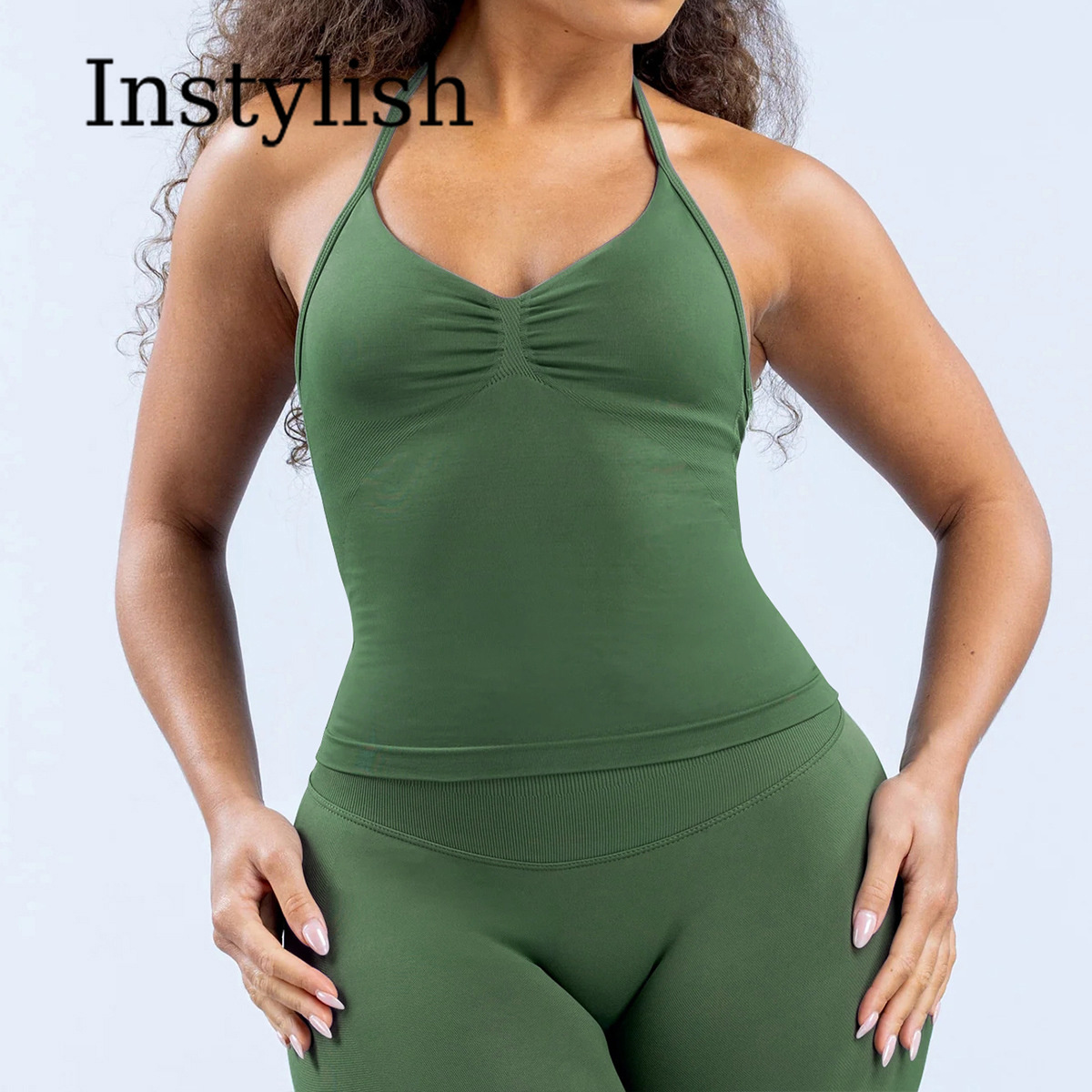 Women Seamless Yoga 2 Piece Se - огляд і ціна Yoga Fitness Yoga